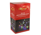 200 Outdoor Multi Coloured Lights with Timer 200 Outdoor Multi Coloured Lights with Timer