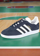 adidas Originals Womens Gazelle Navy/White Trainers adidas Originals Womens Gazelle Navy/White Trainers