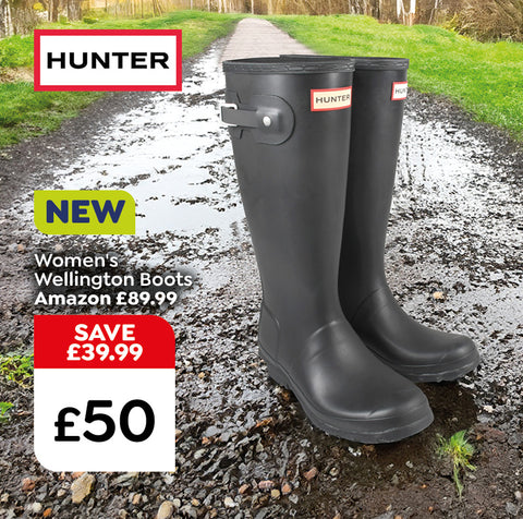 New Hunter women's wellington boots