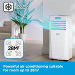 Black and Decker 3 in 1 24hr Timer Smart Air Conditioner