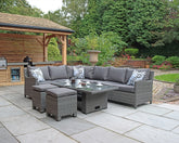 Royalcraft Paris 7 Piece Deluxe Modular Corner Dining Set Royalcraft Paris 7 Piece Deluxe Modular Corner Dining Set