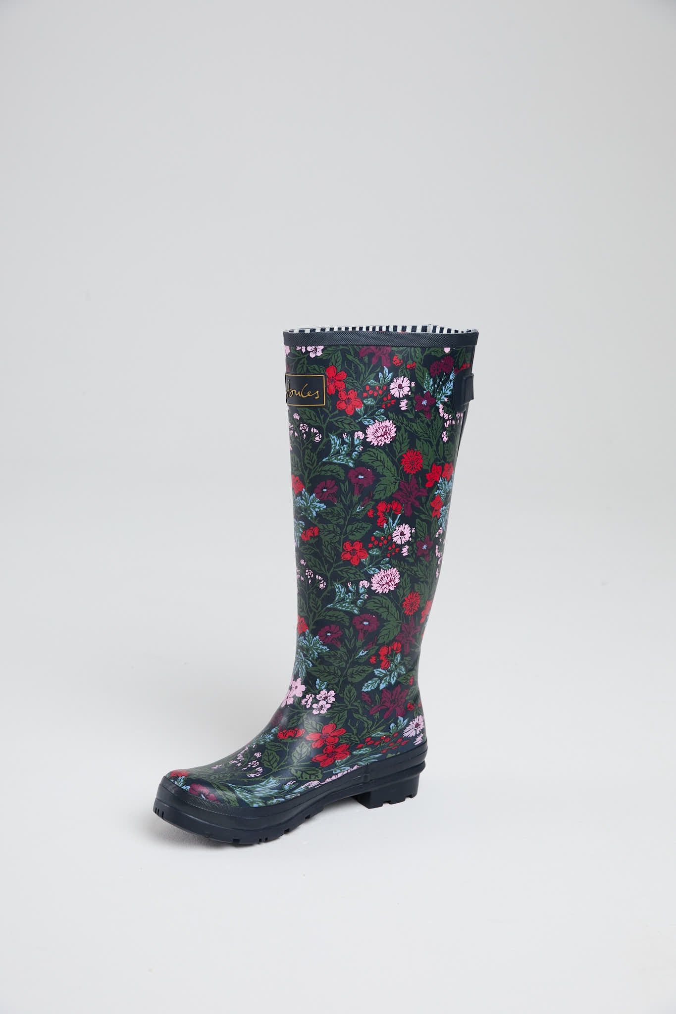 Joules Full Leg Flower Wellies – The Original Factory Shop