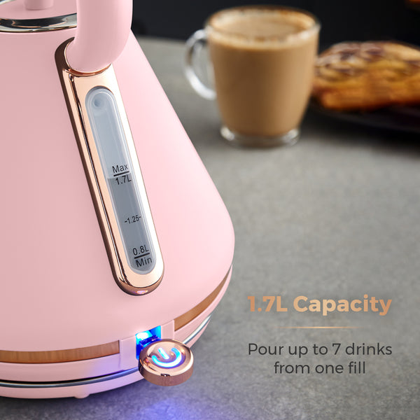 Tower Marshmallow Pink Kettle