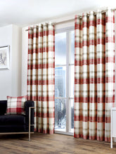Fusion Balmoral Ruby Check Curtains Fusion Balmoral Ruby Check Curtains