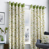 Fusion Beechwood Green Eyelet Curtains Fusion Beechwood Green Eyelet Curtains