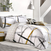 Appletree Style Leda Grey Duvet Cover Set Appletree Style Leda Grey Duvet Cover Set
