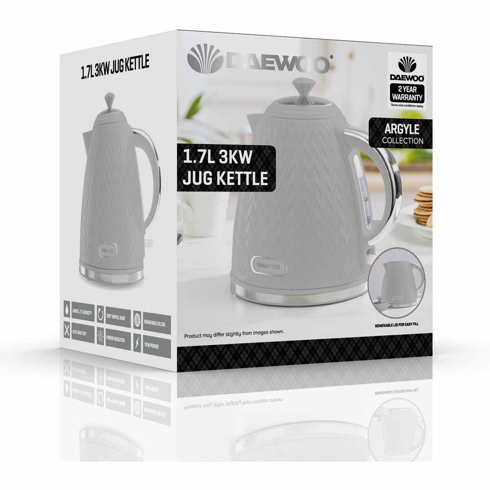 Grey best sale jug kettle
