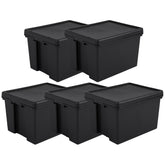 Pack of 5 Wham Bam 45L Heavy Duty Recycled Box with Lid Pack of 5 Wham Bam 45L Heavy Duty Recycled Box with Lid