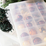 Wham Christmas Bauble Storage Set 2x24 division box