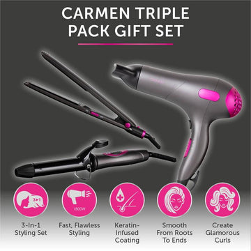 Carmen Gift Dryer/Curler/Straightener