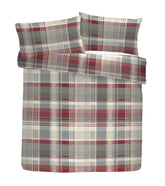 Appletree Hygge Connolly Red Duvet Cover Set Appletree Hygge Connolly Red Duvet Cover Set