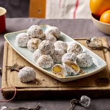 Mini Christmas Stollen Bites