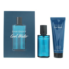 Davidoff Cool Water For Him 2 Piece Gift Set: Eau de Toilette 40ml, Shower Gel 75ml
