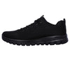 Skechers Graceful Get Connected Black Trainers