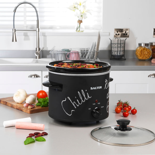 Salter Chalkboard 3.5L Slow Cooker