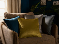 Kilburn & Scott Navy Velvet Cushion