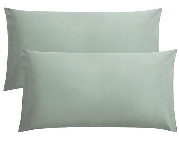 At Home Supersoft Housewife Pillow Case - Sage