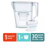 Aqua Optima Liscia Jug With 1 Filter