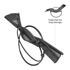 Louis Black Textilene Rocking Lounger