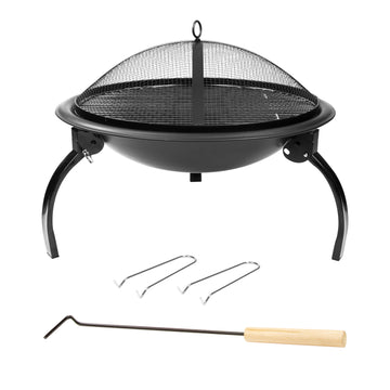 22 Inch BBQ Grill & Firepit