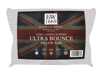 Early's of Witney Lasting Support Ultra Bounce Pillow Pair