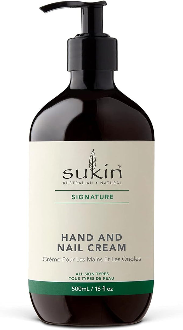 Sukin Signature Hand And Nail Cream 500ml