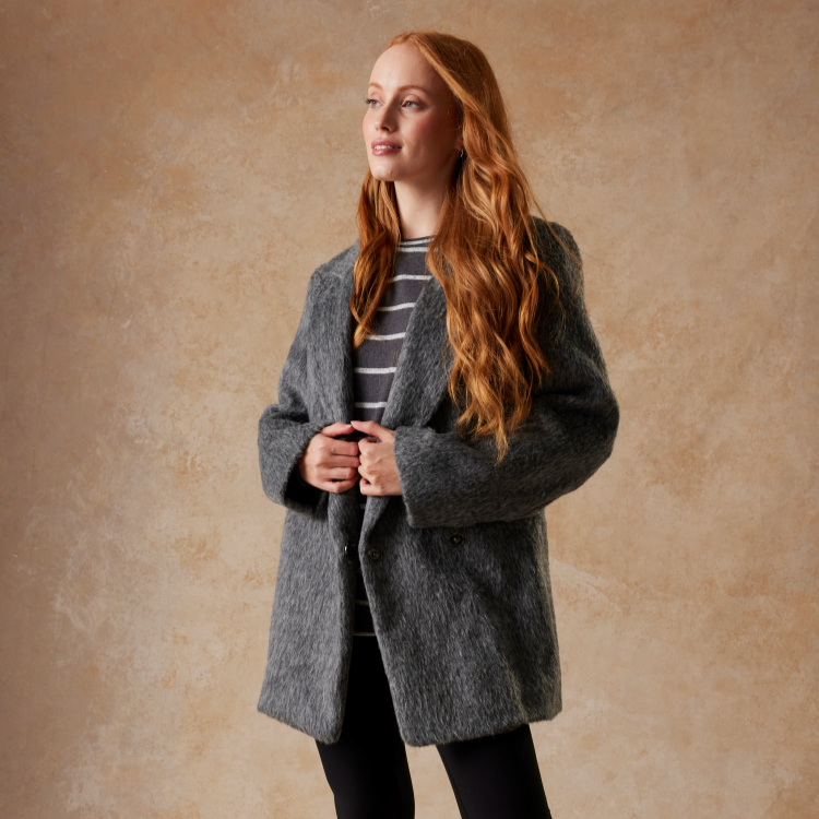 Women's Double Breasted Coat