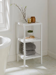 3 Tier White Shelf