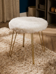 Furry Foot Stool
