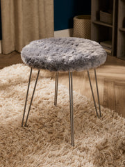 Furry Foot Stool