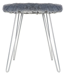 Furry Foot Stool