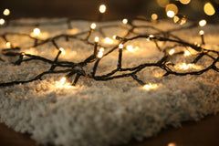 100 Warm White LED String Lights