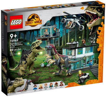 Lego Jurassic World Giganotosaurus And Therizinosaurus
