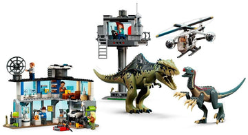 Lego Jurassic World Giganotosaurus And Therizinosaurus