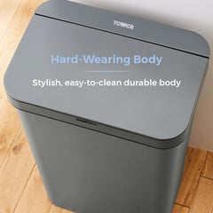 Tower 50L Grey Rectangular Sensor Bin