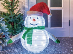 LED Collapsible 60cm Christmas Snowman