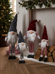 Sequin Seated Regular Red Christmas Gonk