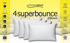 Superbounce Pack of 4 Pillows