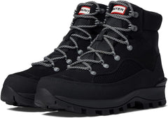 Hunter Men's Black Explorer Insulated Commando Boots