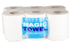6 Pack Magic Towel Value Kitchen Roll