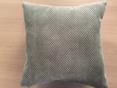Dot Chenille Olive Cushion