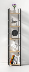 Industrial Metal 5 Tier Narrow Shelf
