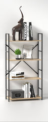 Industrial Metal 4 Tier Wide Shelf