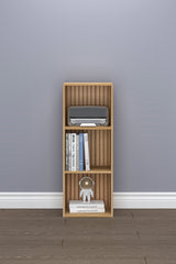 Verve Brown 3 Tier Bookshelf