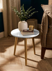 White Side Table