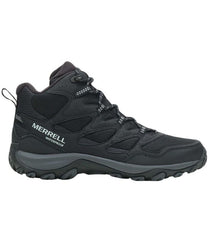 Merrell Mid Waterproof Mens Black Boots