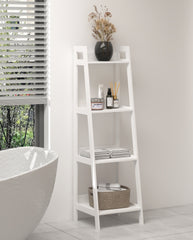 White 4 Tier Shelf