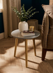 Grey Sofa Side Table