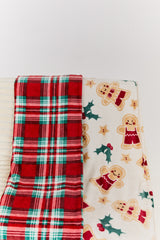Christmas Gingerbread Supersoft Throw