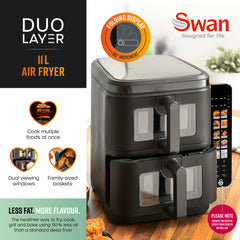 Swan 11L Stacked Air Fryer
